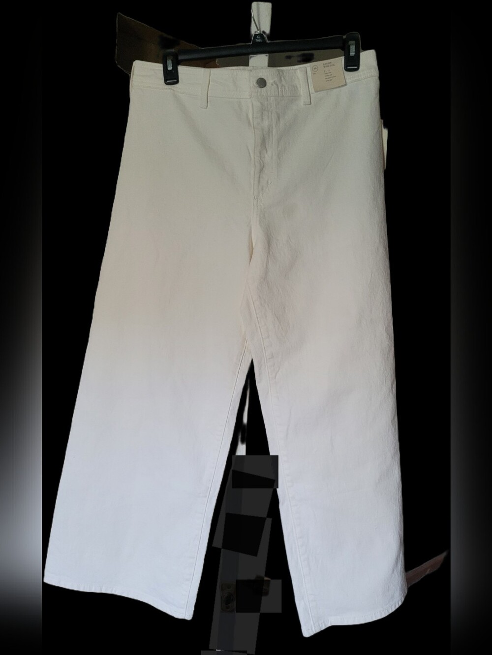 Brand New! Universal Thread White Sailor Wide-Leg Jeans White Size 14